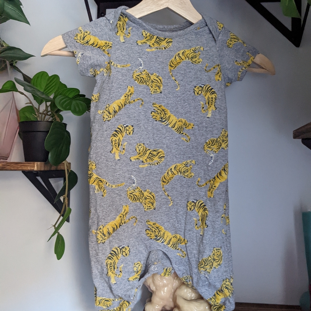 🐅 Tiger Print Sweet Baby Onesie 🐅